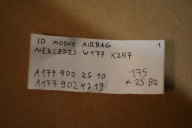 IDEALNY modulo airbag MERCEDES W177 X247 1