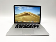 Notebook MacBook Pro 15 A1398 15,4 " Intel Core i7 16 GB / 256 GB strieborný