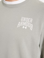 Under Armour Bluza Ua Rival Terry Graphic Crew 1379764 Zielony Loose Fit
