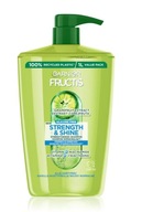 Garnier XXL 1 Liter Fructis Sila a lesk Posilňujúci šampón 1000ml