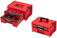 SKRZYNKA PRO Drawer 2 Toolbox EXPERT QBRICK RED #