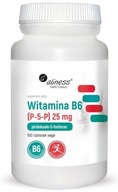 Vitamín B6 (P-5-P) 25 mg ALINESS imunita srdce krv tlak 100 tbl.