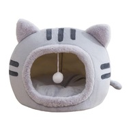 Roztomilá posteľ na spanie pre mačky Kitten Stan Hut Cushion Anti