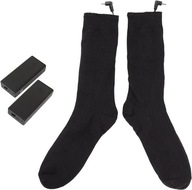 Ponožky vyhrievané na elektrické batérie 35-38 Čierne OUNONA