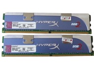 Pamięć DDR2 PC2 2GB 800MHz PC6400 Kingston HyperX 2x 1GB Dual Gwarancja