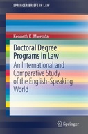 Doctoral Degree Programs in Law: An International