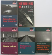 Henning Mankell : Morderca Bez Twarzy , Fałszywy Trop , Biała Lwica , Cios