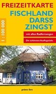 Freizeitkarte Fischland, DarSs, Zingst. 1:100`000: Mit Rostock. Mit Ortsreg