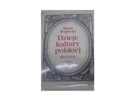 Dzieje kultury polskiej do 1918 roku -