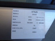 BMW 318i E46 door rear. left lak. 354/7 sedan