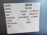 Skoda Felicia door front right HB 5D