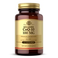 SOLGAR Megasorb CoQ-10 - Koenzym Q10 - Kaneka 100 mg (60 kaps.)