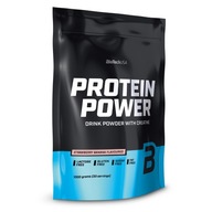 BioTech Protein Power 1000g Koktejl Kondicionér Proteínová Jahoda Banán