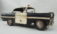 Metalowy model pojazd POLICJA auto 32cm POLICE