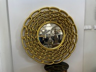 Retiazkové zrkadlo - zlaté koleso fi 95 cm