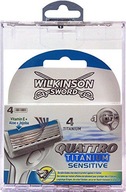 WILKINSON SWORD SPARE HEAD QUATTRO TITANIUM SENSITIVE 4 PCS