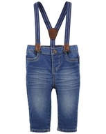 OshKosh Elastyczne jeansy na szelkach 9M