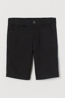 H&M Bawełniane szorty krótkie spodenki jeansowe chłopięce klasyczne 146 cm