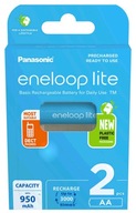 2x AKUMULATORKI PANASONIC ENELOOP LITE R6/AA 950mA