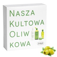 ZESTAW KOSMETYKÓW PREZENT OLIWKOWY ZIAJA ŻEL, MLECZKO, PŁYN MICELARNY, KREM