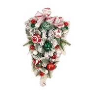 Winter Christmas Teardrop Swag Wall Hanging Wienie