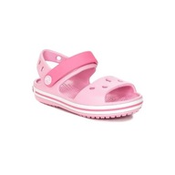 Crocs Sandały dziewczęce 12856-6GD Pink r.32-33