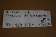 IDEALNY PANEL Vitre PORSCHE CAYENNE 9Y PANAMERA 971 1