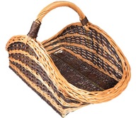 Proutěný KOŠ NA DŘEVO VELKÝ XXL do krbu