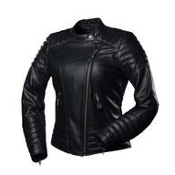 Dámska kožená bunda 4SR Cool Lady Čierna 38