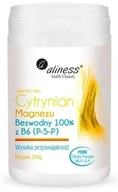 Cytrynian Magnezu z B6 Aliness 250g Bezwodny