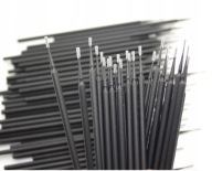 Mikro applikátorok Fekete 100 db