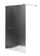 Miedziana KABINA WALK-IN 110 AVEXA COPPER reling