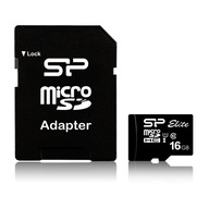 Silicon Power Elite 16GB MicroSDHC + adapter (SP01