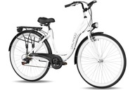DAMSKI ROWER MIEJSKI 26 7 BIEGÓW SHIMANO LEKKA DAMKA GRATIS KOSZ WYŚCIÓŁKA