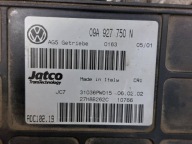 computer control unit gearboxes VOLKSWAGEN GOLF IV 09A927750N