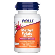 Now Foods Methyl Folate FOLIANY v tabletách