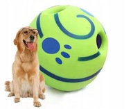 Veľká odolná lopta so zvončekom pre psa HRAČKA