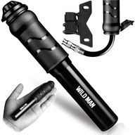 POMPKA ROWEROWA MINI RĘCZNA MAŁA UCHWYT ALUMINIOWA 7 BAR NA RAMĘ WILD MAN