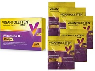 Vigantoletten Max 4000 120 tabletek + Vigantoletten max żelki 5szt. GRATIS