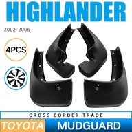 4ks Car PP Mudguards For Toyota 2002-2006 Highlander