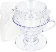 HARIO DRIP-ASSIST SET DRIPPER V60 NAKŁADKA FILTRY