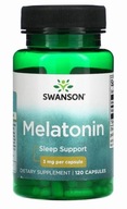 Swanson Triple Strenght Melatonín 3mg 120 kaps