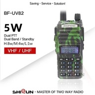 Baofeng Uv 82 8W Walkie Talkie Ham Radio daleki zasięg podwójny Ptt 10 Km