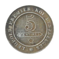 [M12857] Belgium 5 centime 1861