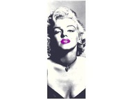 40x100cm Marilyn Monroe fialové pery obrázok p