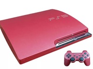 KONSOLA PS3 PLAYSTATION 3 - SLIM - RED - 320 GB - UNIKAT