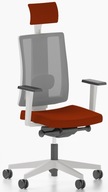 Ergonomiczny fotel biurowy obrotowy NAVIGO MESH FST W pomarańczowy Nowy Sty