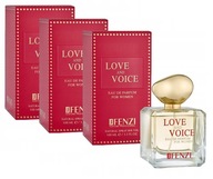 JFenzi Love and Voice 3x100ml EDP + tester gratis