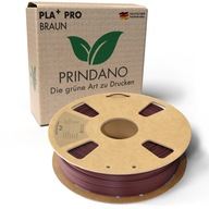 Filament PLA+ Pro brązowy BROWN czekoladowy chocolate 1,75mm 1kg PRINDANO