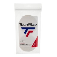 Tenisové zavinovačky Tecnifibre Contact Pro 30ks biele